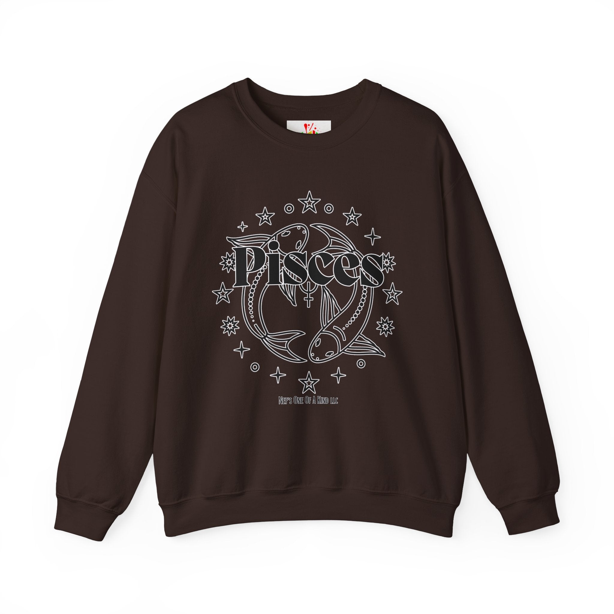 Pisces Unisex Casual Crewneck Sweatshirt